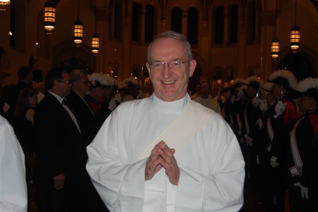 Deacon Larry at ordination Mass